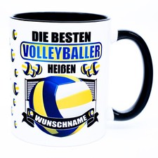 Volleyball Tasse Name Zubehör