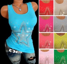 Tank Top Baumwolle Ripp Tops