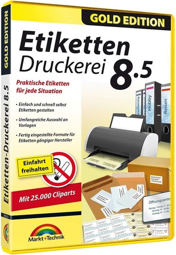 Neu etikettendruckerei rom - cd,
