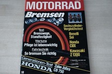 3) Motorrad 18/1979 - Honda CB 750 K (Bj. 1969) m - Honda CB 750 F1 (Bj. 1974)