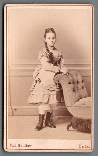 Frühe cdv foto - frühe, mädchen