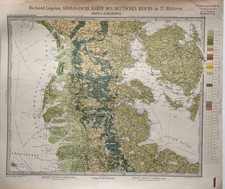 Lepsius: Geologische Karte des