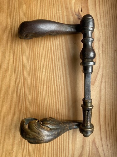 Türklinke eisen antik - eisen,