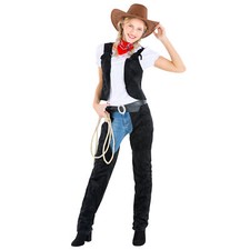 Frauenkostüm cowgirl cowboy - frauenkostüm,