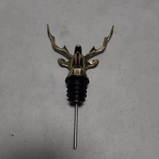 Jägermeister Metall Reh Hirschkopf Flaschenverschluss Deko Bar Stilvoll Werbung