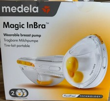 Medela Magic InBra Tragbare Doppel-Milchpumpe – mit FluidFeel-Technologie, top