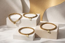 Armband elastisch Bronze-Gold