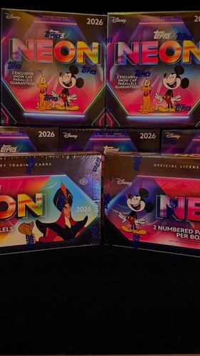 2026 topps disney neon - neon, 1