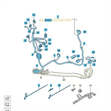Original Kabelbaum Tür
