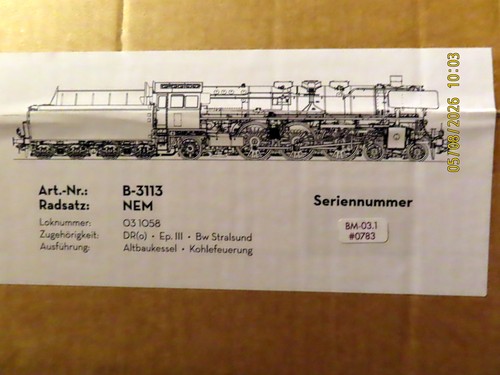 Bmb kiss b 3113 spur - b-3113,