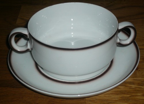 Suppentasse mit untertasse - 1,