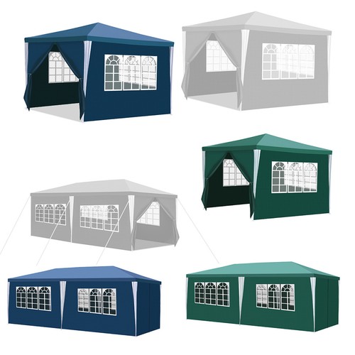 Pavillon mit seitenwänden - pavillon,