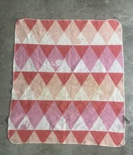 Süße Babydecke 65cmx75cm rosa pink David Fussenegger