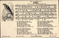 Lied Ak Soph, Hans, Da Zipp, Erzgebirgische Mundart Nr 4, Vogel - 2985405