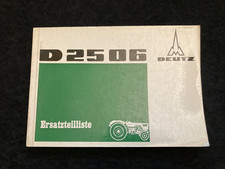 Ersatzteilliste Deutz D 2506