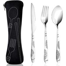 Campingbesteck Edelstahl