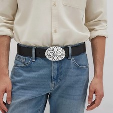 Fleur-de-Lys Gürtelschnalle