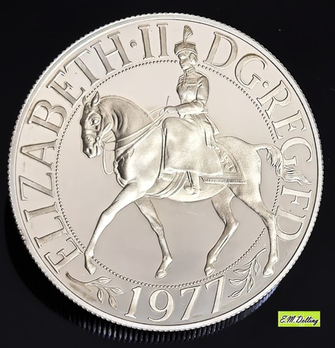 Grossbritannien pence 1977 - 25,