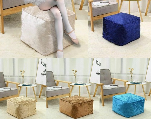 Crushed velvet sitzsack - crushed,