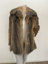 Hochwertige Pelzjacke aus Griesfuchs in braun, Gr. ca. 38, wie Neu! 