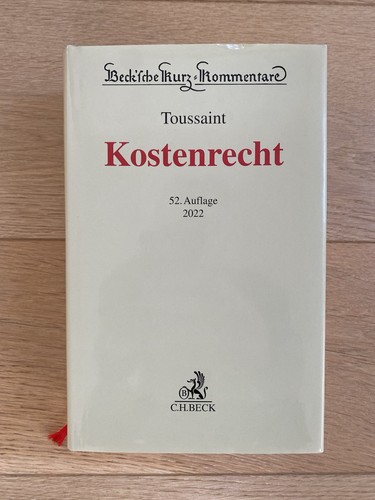 Toussaint kostenrecht - toussaint,