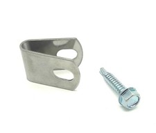 Zaun Befestigung Doppelstabmattenzaun Montagehalter Nirosta Pfosten Halter 10x