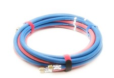 Autogenschlauch montiert