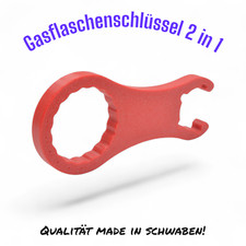 Gasflaschenschlüssel 2in1 |