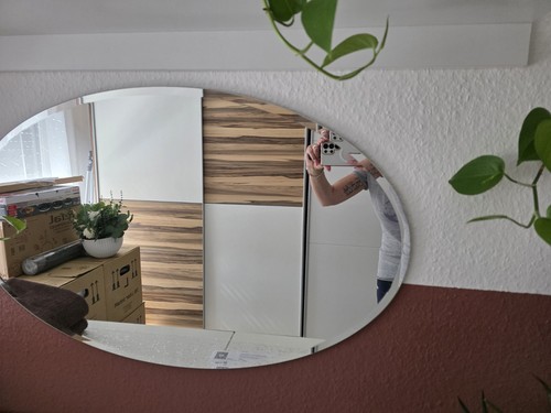 Ovaler spiegel - ovaler,