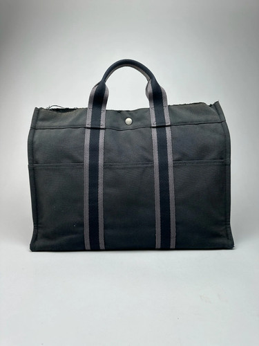 Vintage hermes canvas - vintage, shopper