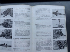 SPEICHERFUND VICTORIA MONTAGEANLEITUNG MOTOR 801 803-805  50er Jahre Oldtimer