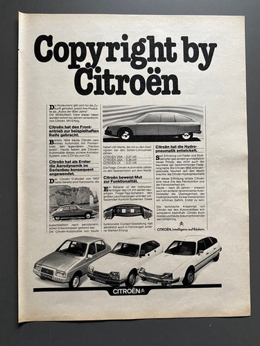 1980 copyright citroen cx - 1980,