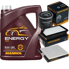 DENCKERMANN Inspektionspaket MANNOL Energy 5W-30 5L für KIA Rio III 1.4 CVVT