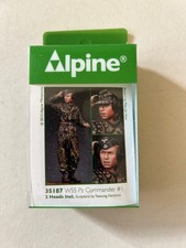 Alpine WW2 German Pz Commander #1 1:35 35187  Resin original und Laden neu