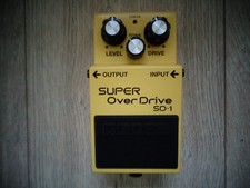 Boss SD-1 Super OverDrive Pedal E-Gitarre
