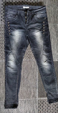 Lexxury Damen Jeans Gr. 36  Stretch grau used look