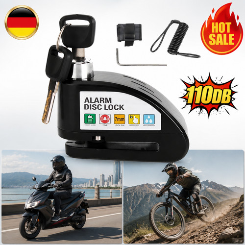 Motorrad fahrrad schloss alarm - motorrad,