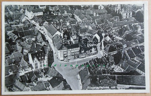 Helmstedt fliegeraufnahme alte - helmstedt,