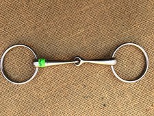 Wassertrensengebiss Trensengebiss einfach gebrochenes Gebiss für Pferde 