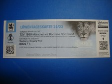 22/23 Ticket 1860 München BVB