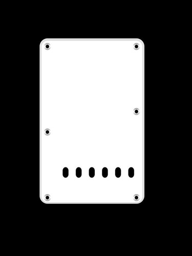 Pickguard tremolo abdeckung - pickguard,