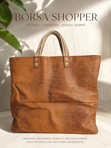 Große shopper tasche braun - shopper,