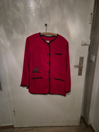 Trachten jacke rot - rot, mit