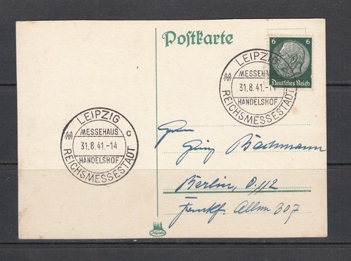 Deutsches reich postkarte sst - reich,