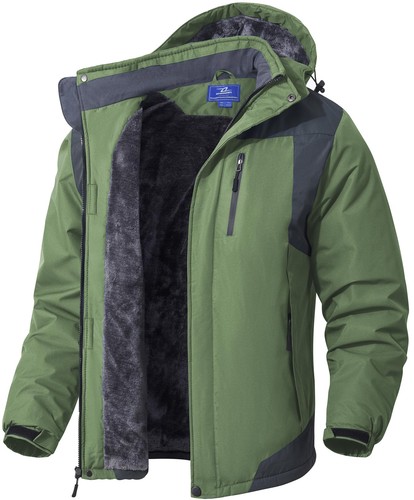 Herren winter fleecejacke - winter,