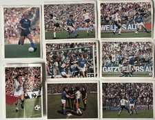 Schalke 04 1983/84 8x Bergmann Sammelbild 80 Jahre Königsblau Rüssmann Abramczik