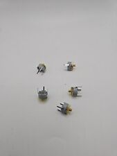 5x NOS Folientrimmer 4 - 70pF groß Trimmerkondensator Variable gelb (Z44-2)