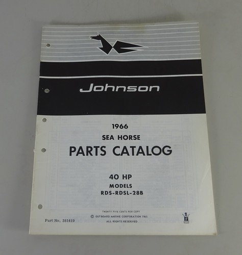 Teilekatalog omc johnson - omc,