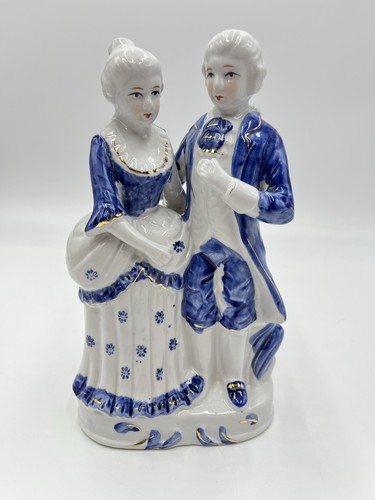 Rokoko porzellan figur mann - figur,