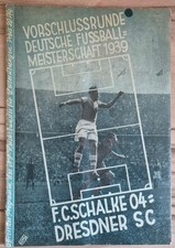 04.06.39 Halbfinale Deutsche Meisterschaft FC Schalke 04 - Dresdner SC in Berlin
